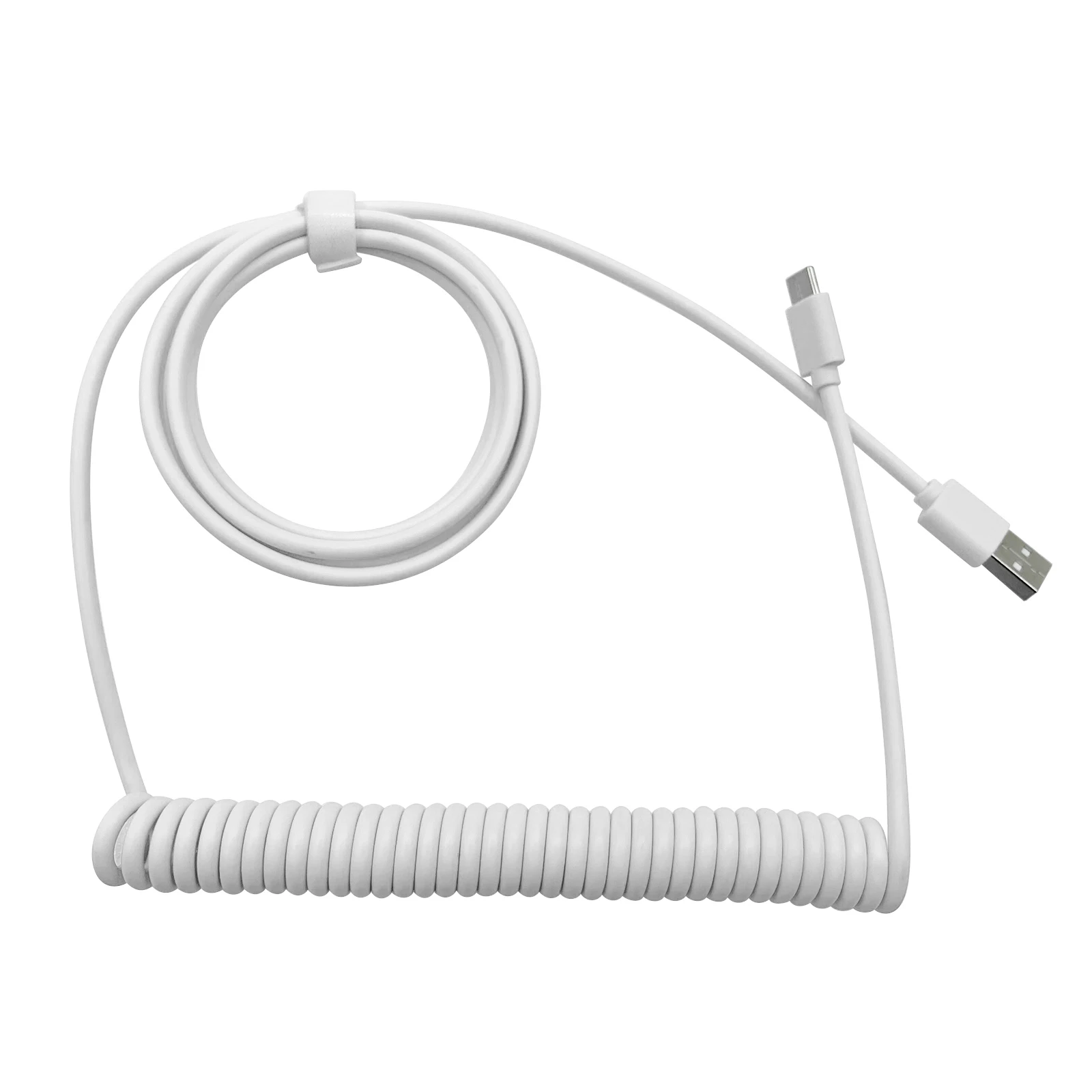 Coiled Usb Cable - 컴퓨터 기계식 키보드 데이터 케이블, 익스텐션