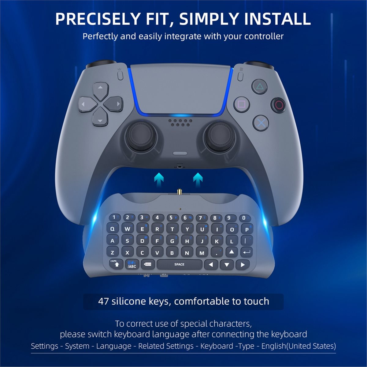 Gaming Keyboard Wireless - Goodidea 3.5mm 게이밍 무선 키보드 3.0