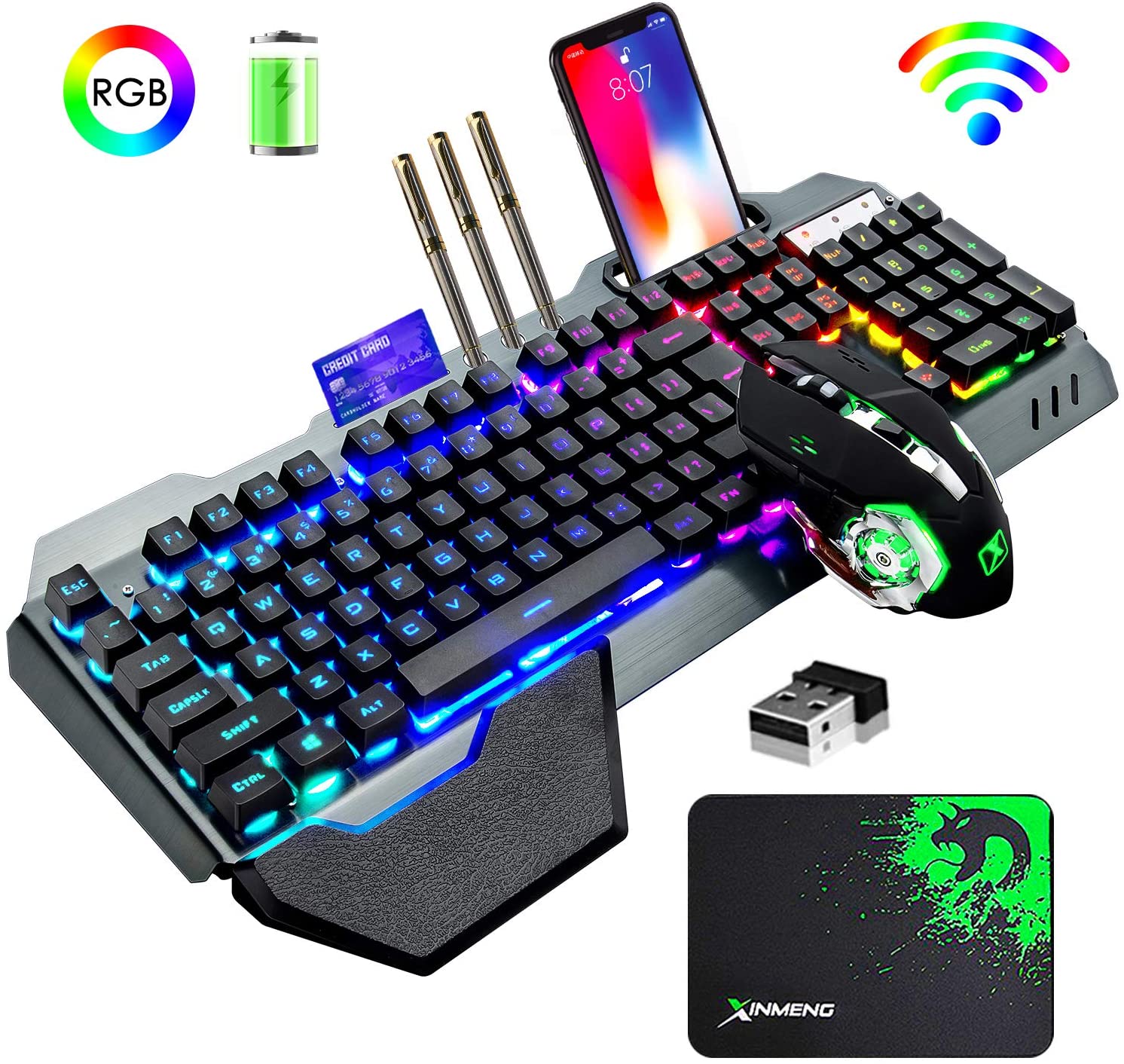 Gaming Keyboard And Mouse For Xbox - 무선 게임용 키보드 및 마우스 콤보,