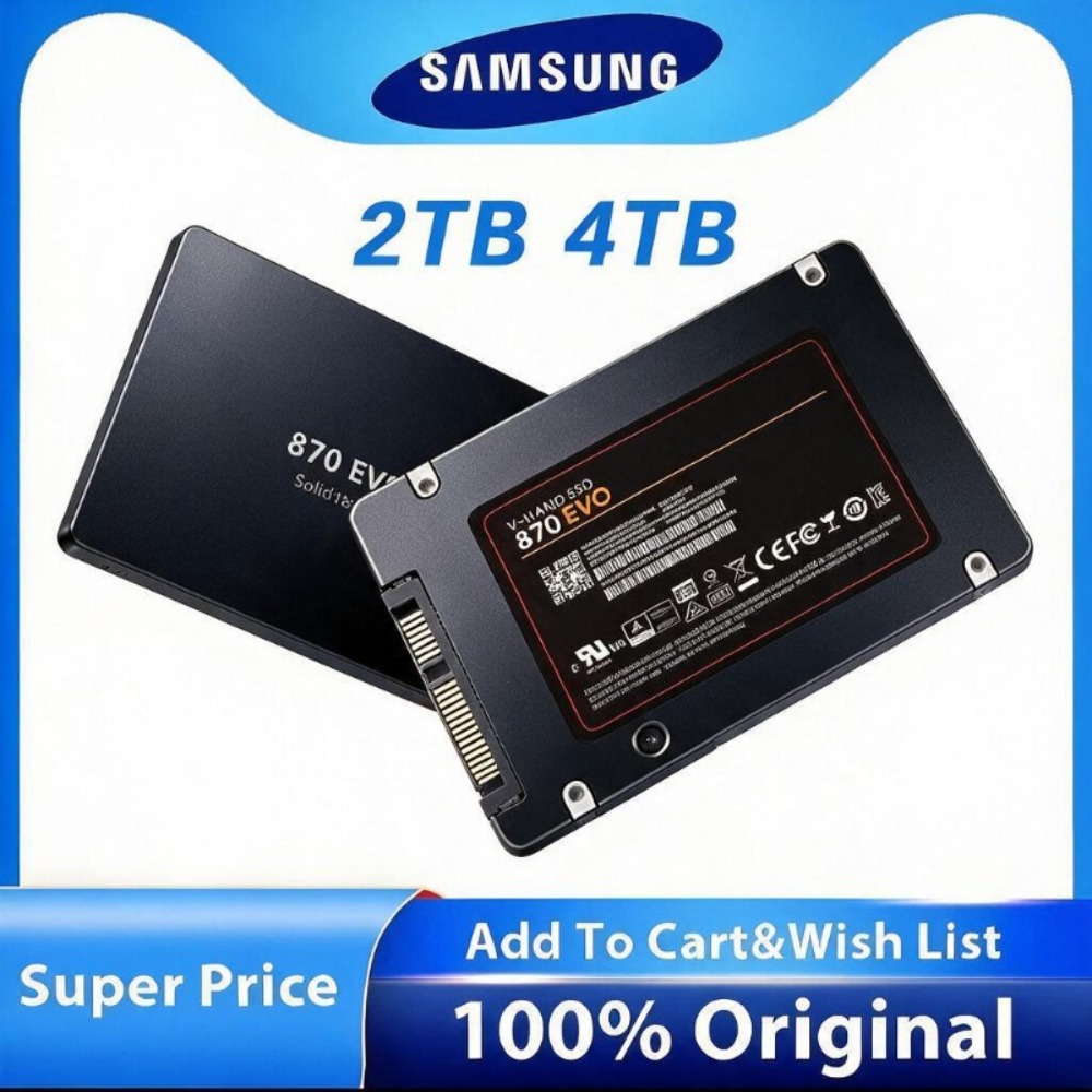 Samsung Ssd Evo 870 - 삼성 870EVO SSD 오리지널 제품 500GB