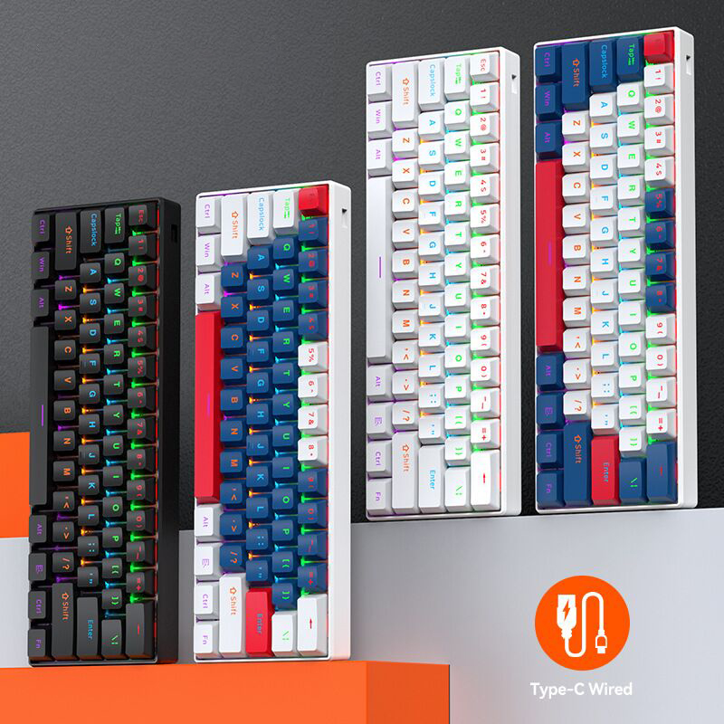 Gaming Keyboard Not Typing - T-WOLF T60 61키 미니 기계식 키보드,