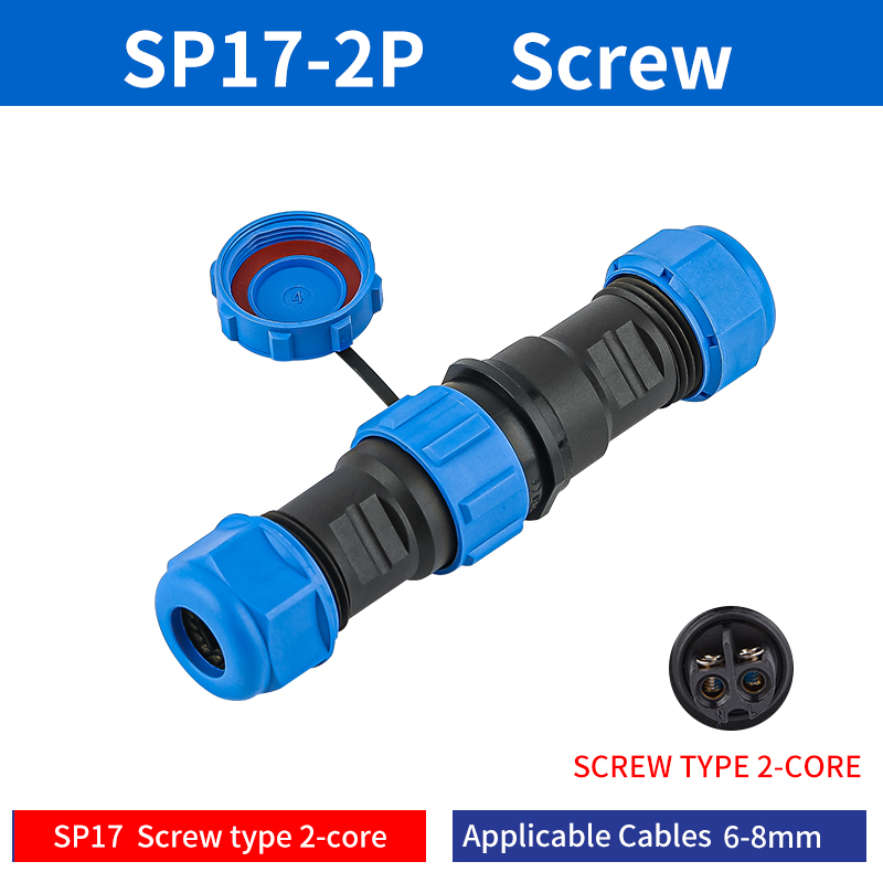 Aviator Connector Kit - JINH 1/5Pcs 나사 단자 SP17 2/3