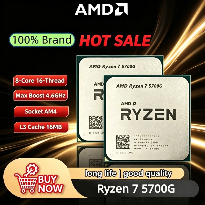 100% 새 제품 AMD Ryzen 7 5700G CP - Amd Cpu Ryzen 7 리뷰 및 가격