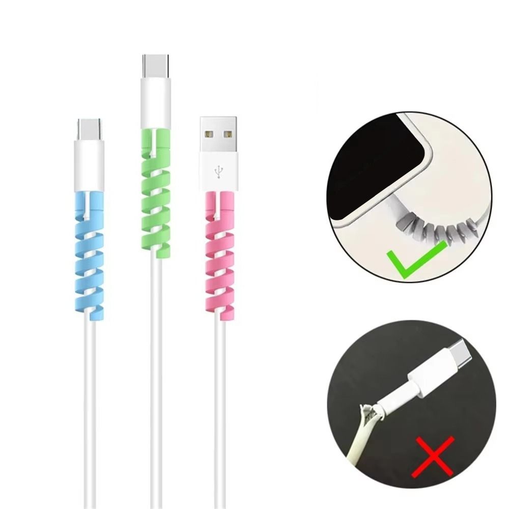 실용적인 TPR 데이터 케이블 보호기 안티 브레이크 유 - Coiled Usb Cable 리뷰 및 가격