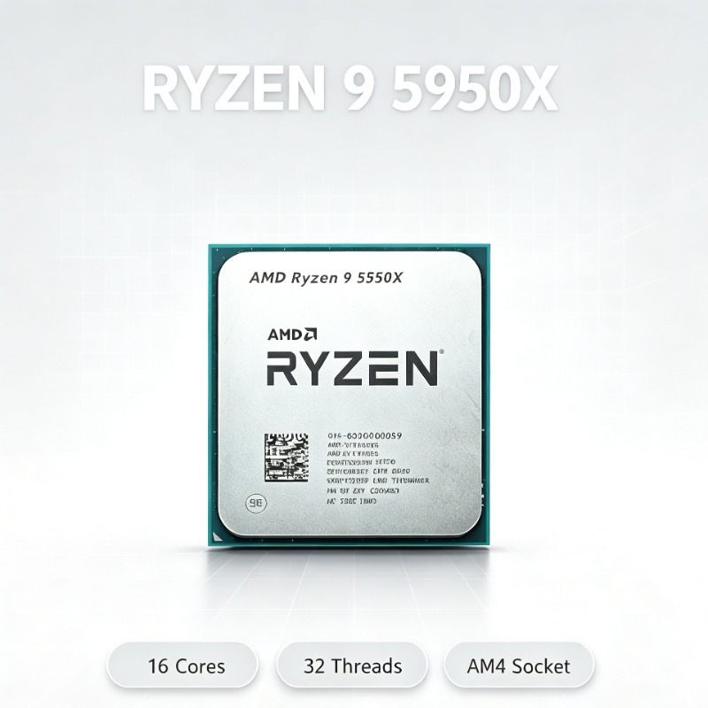 데스크탑 부품 CPU AMD R9 5950X Ryzen - Amd Cpu Ryzen 9 리뷰 및 가격