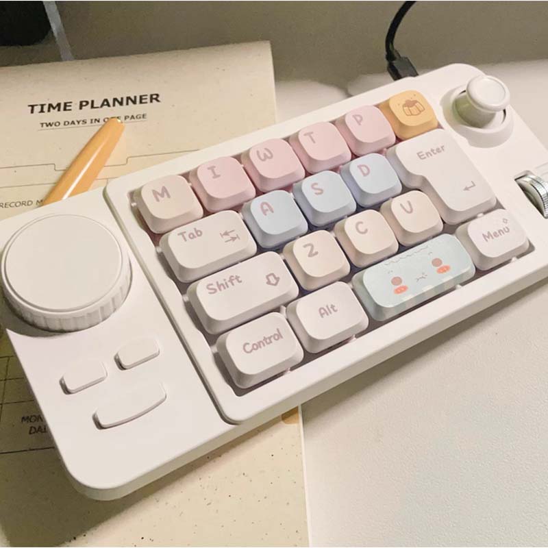 K811 유선 게이밍 키보드 19키 RGB 백라이트 한 - Gaming Keyboard 1 Hand 리뷰 및 가격
