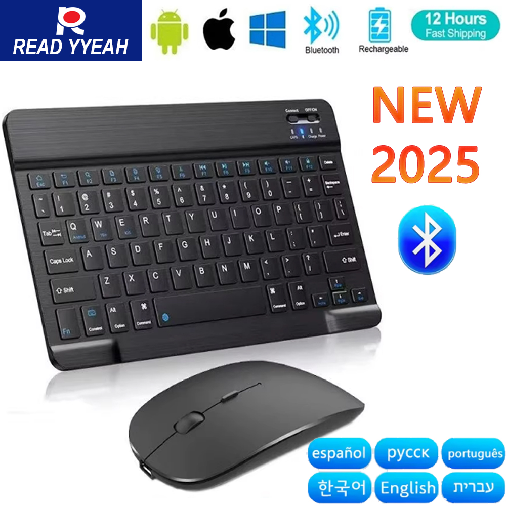 새로운 2025 블루투스 무선 키보드 마우스 IOS 안 - Gaming Keyboard Wireless 리뷰 및 가격