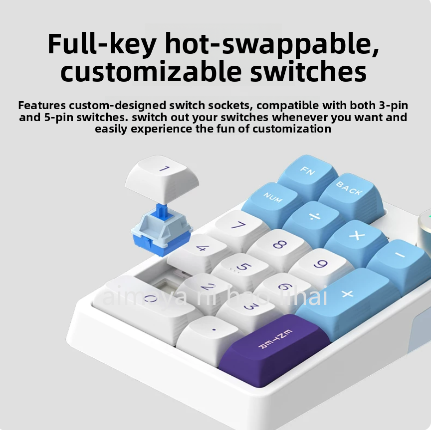 Kzzi K20 미니 키패드 3가지 모드 블루투스 무선 - Gaming Keyboard Wireless 리뷰 및 가격