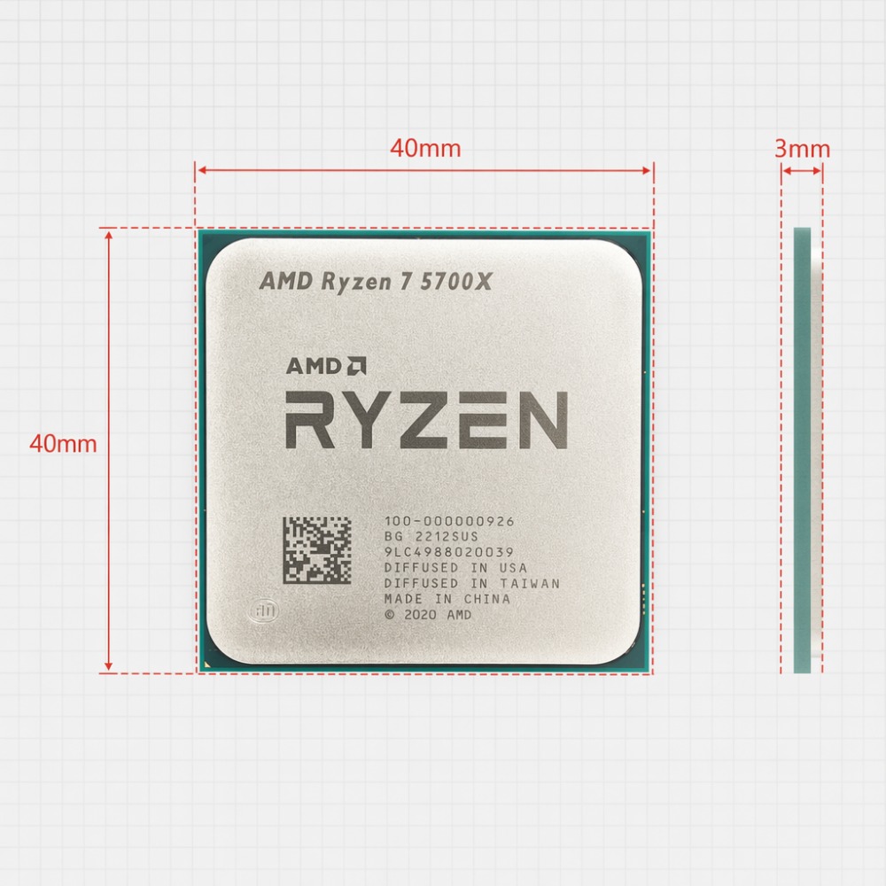 7NM AMD Ryzen 7 5700X AM4 CPU  - Amd Cpu Ryzen 7 리뷰 및 가격