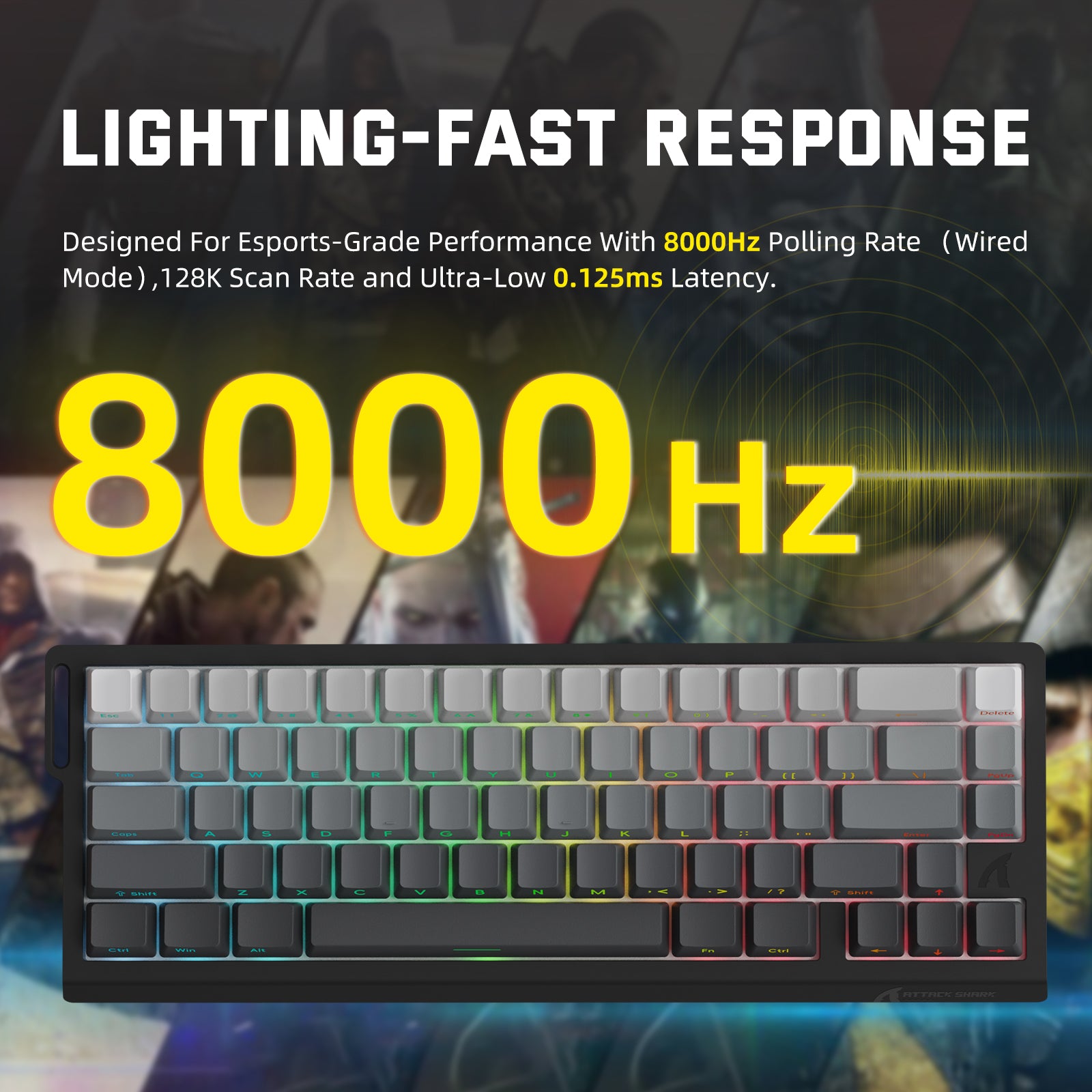 ATTACK SHARK X68 PRO X68PRO HE - Gaming Keyboard Magnetic Switches 리뷰 및 가격