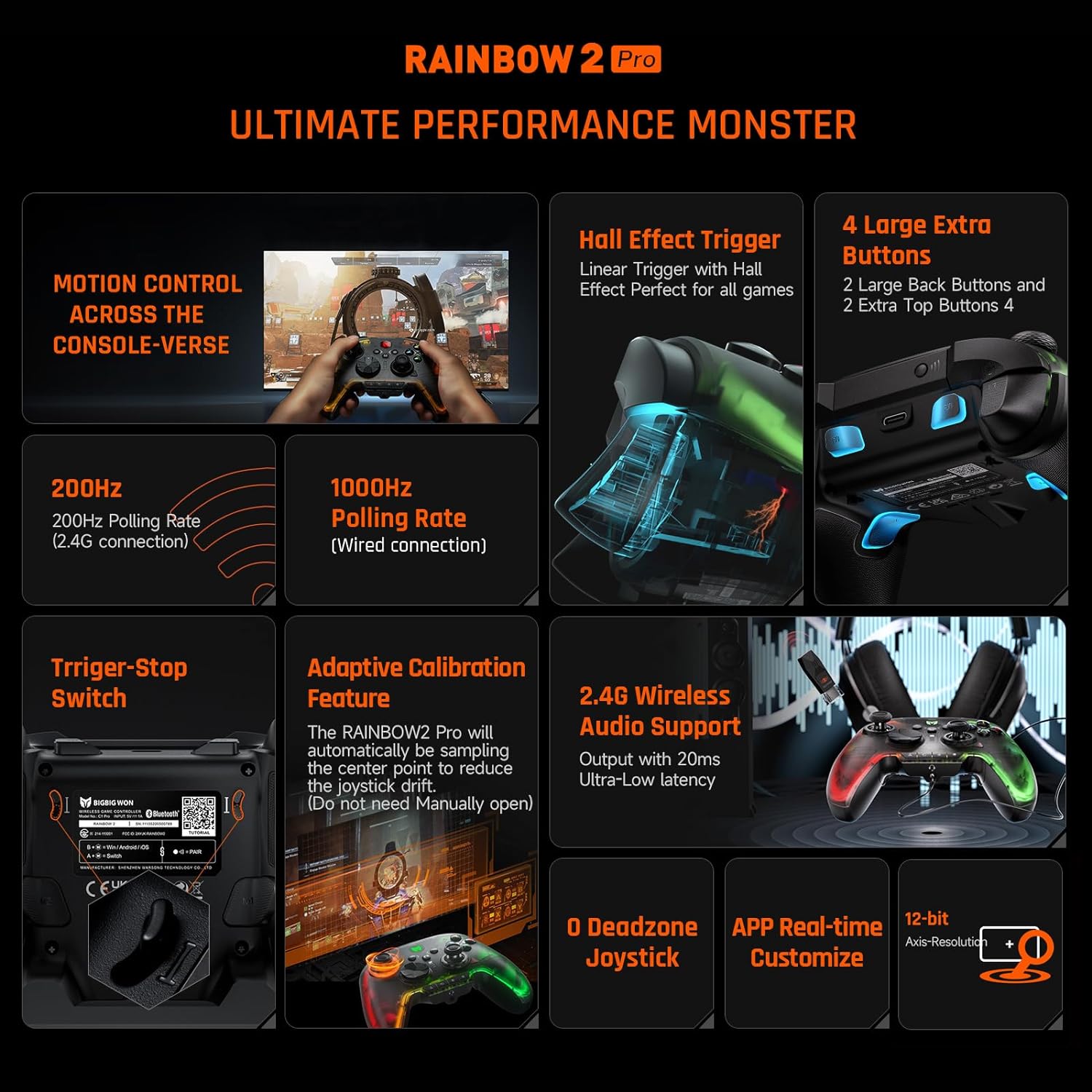 BIGBIG WON Rainbow 2 Pro 무선 게임 - Gaming Keyboard Hall Effect 리뷰 및 가격