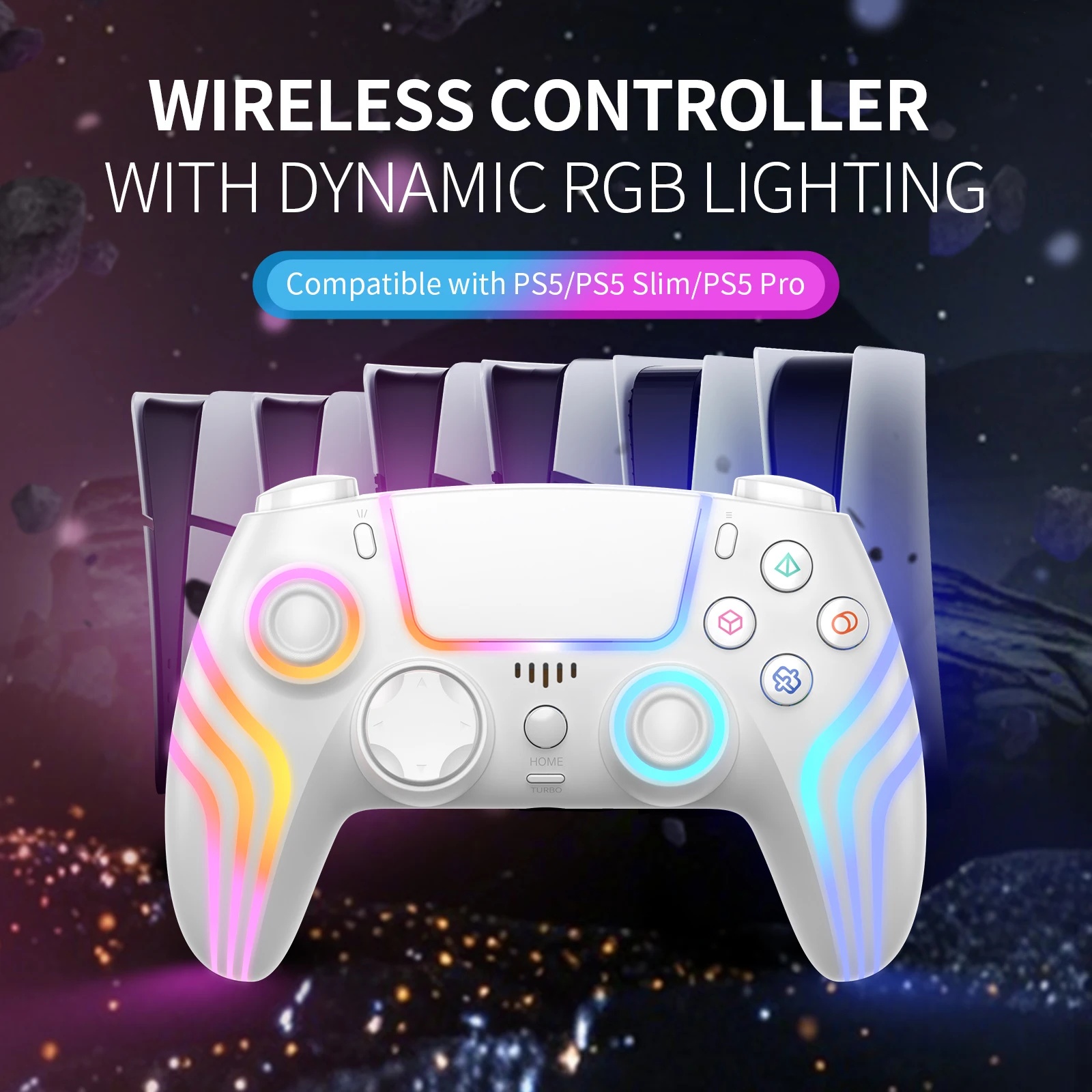 PS5용 RGB LED 무선 게임 컨트롤러 블루투스 게 - Gaming Keyboard Hall Effect 리뷰 및 가격