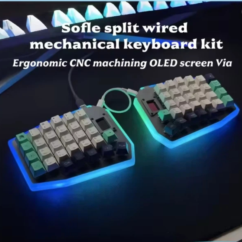 맞춤형 기계식 키보드 키트 유선 핫스왑 인체공학적 CN - Gaming Keyboard Not Typing 리뷰 및 가격