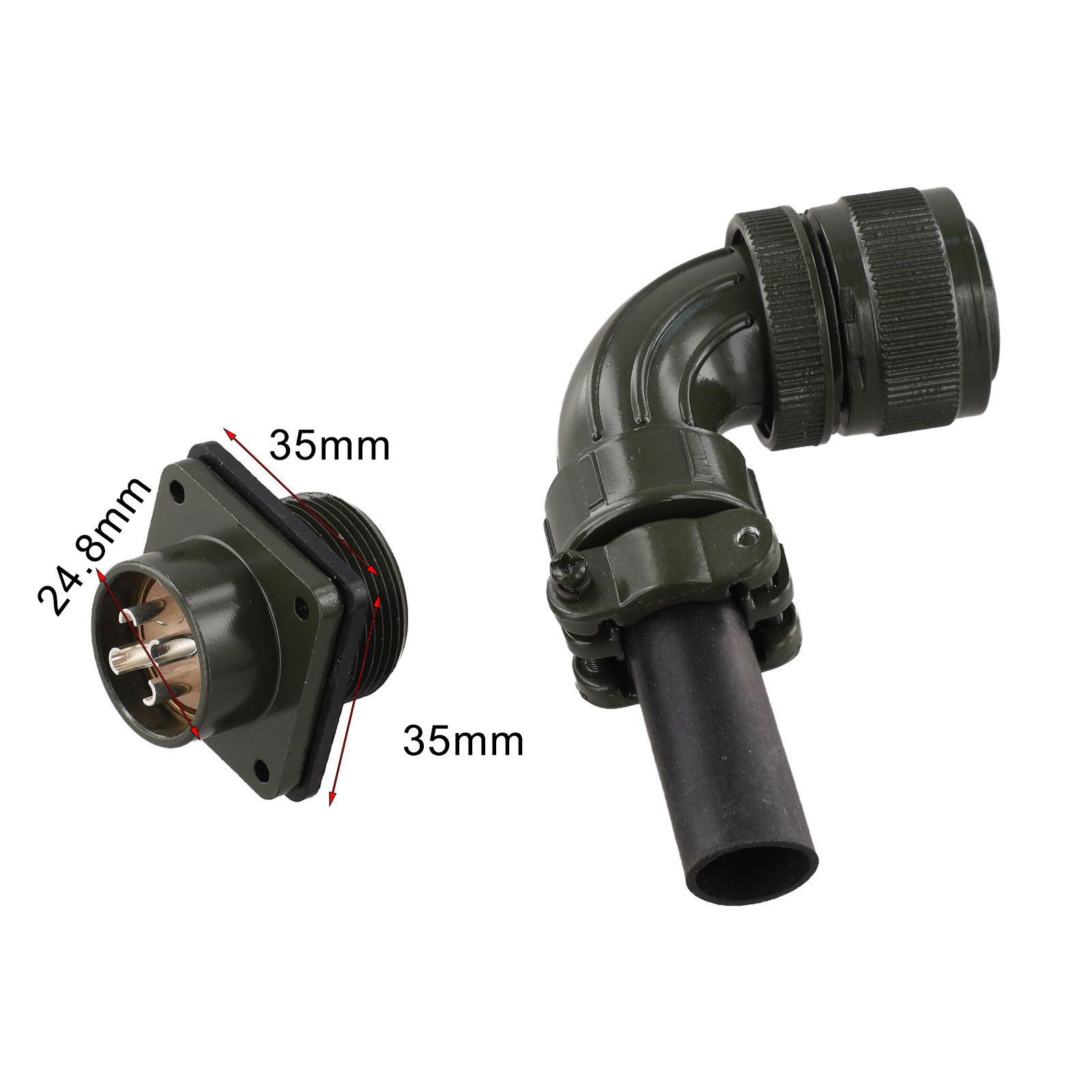 90도 커넥터 4핀 커넥터 항공 장비 연결 4핀 디자인 - Aviator Connector Kit 리뷰 및 가격