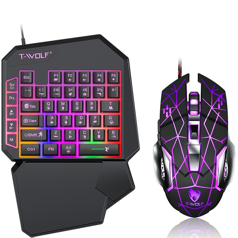 2-in-1 게이밍 키보드 및 마우스 콤보, RGB 백 - Gaming Keyboard And Mouse For Xbox 리뷰 및 가격