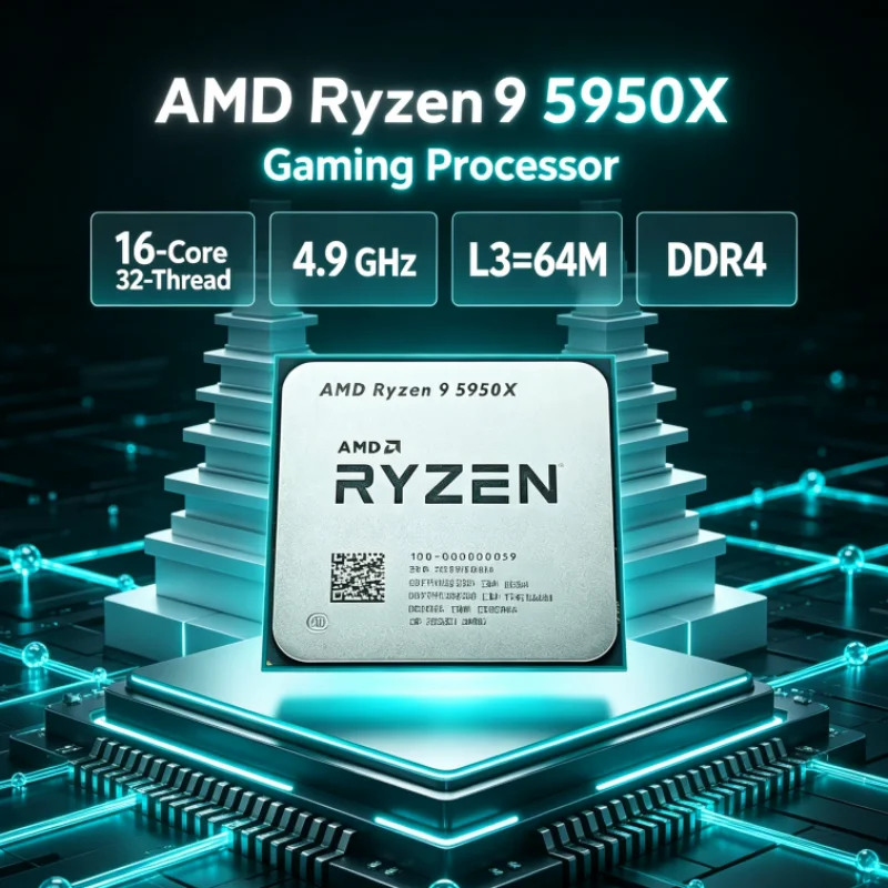 AMD 라이젠 9 5950X (쿨러 미포함) 3.4GH - Amd Cpu Ryzen 9 리뷰 및 가격
