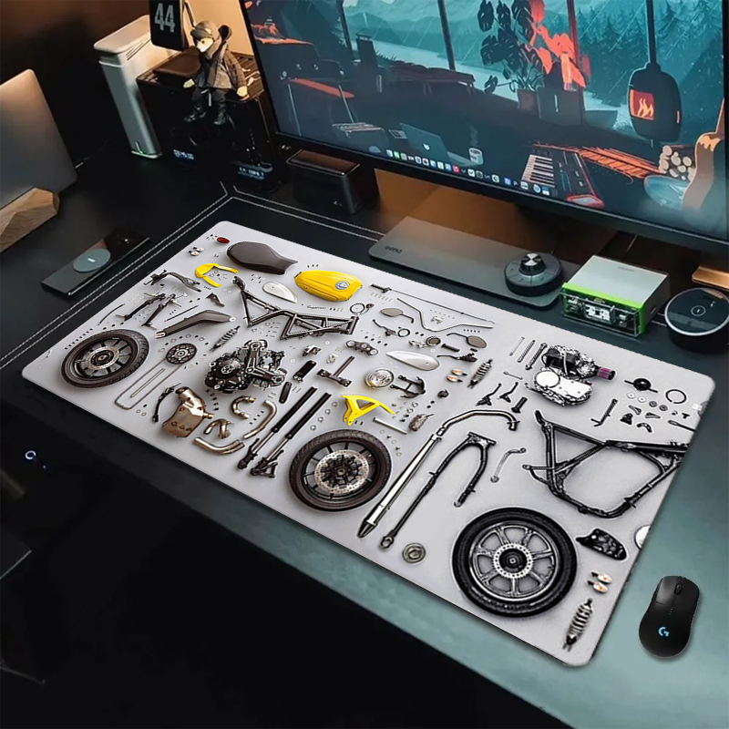 분해도면 고무 마우스 패드 마우스 패드 XXL 게임 액 - Gaming Keyboard And Mouse 리뷰 및 가격