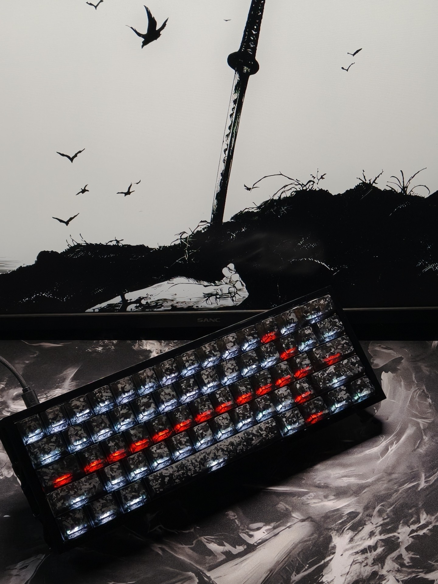 커스텀 60% 레이아웃 컴팩트 게이밍 RGB 마그네틱  - Gaming Keyboard No Number Pad 리뷰 및 가격