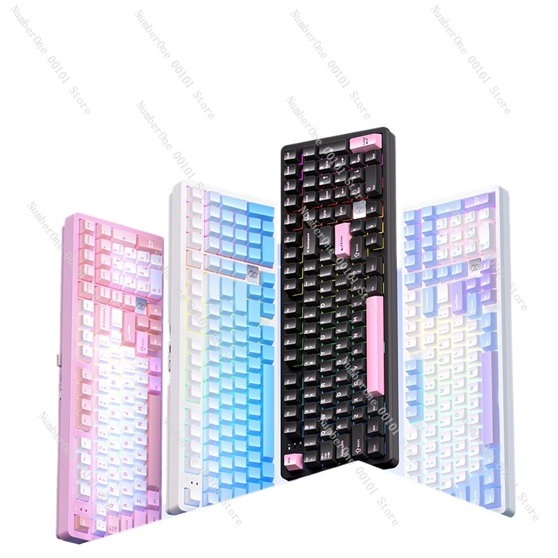 알루미늄 합금 기계식 키보드, 무선 3모드 블루투스 및 - Gaming Keyboard Wireless 리뷰 및 가격