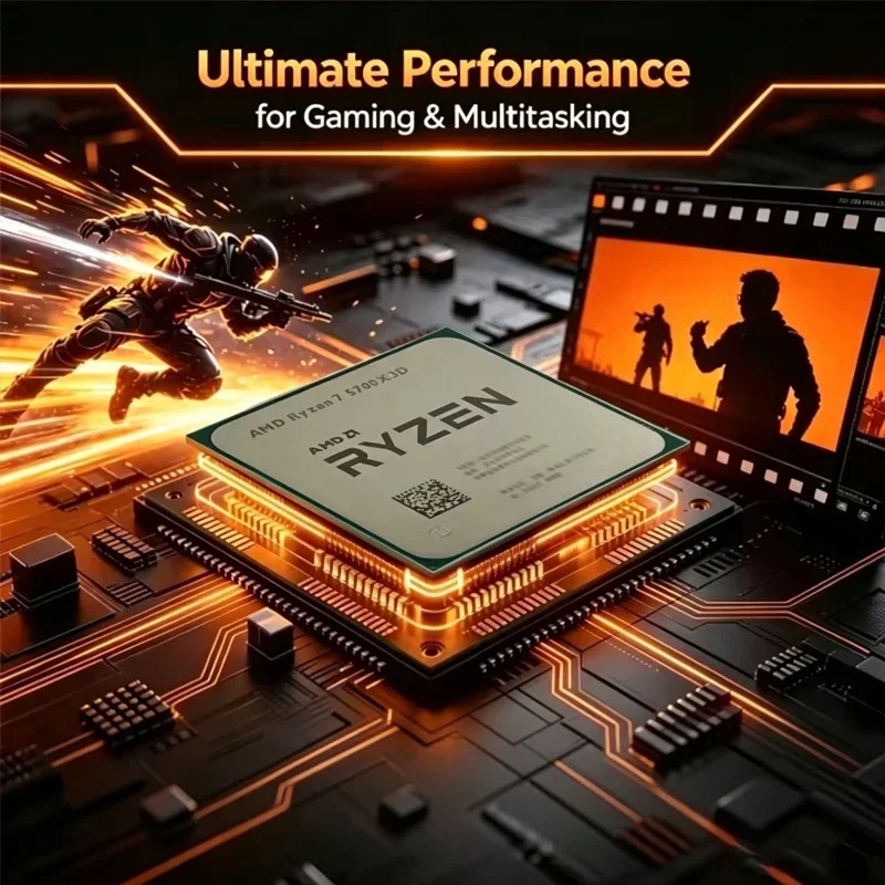 AMD 라이젠 7 5700X3D 벌크 CPU, X570 - Amd Cpu Ryzen 7 리뷰 및 가격