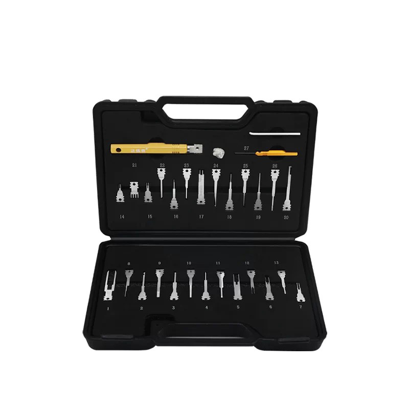 27피스 자동차 및 항공 터미널 핀 추출기 키트 - 푸 - Aviator Connector Kit 리뷰 및 가격