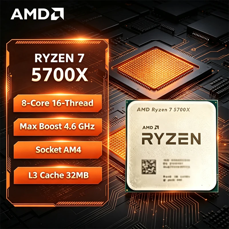 AMD Ryzen 7 5700X AMD R7 5700X - Amd Cpu Ryzen 7 리뷰 및 가격